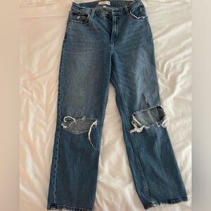 Abercrombie curve love 29 (8) high rise ankle straight